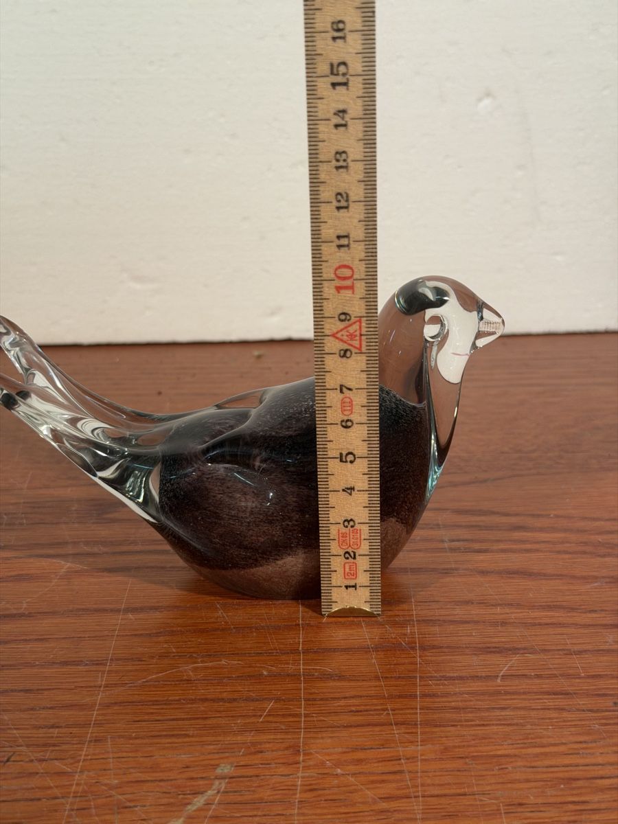 Murano Statuette: Handcrafted Vintage Murano bird – Usato da Lausanne venduto da artnouveau05 6