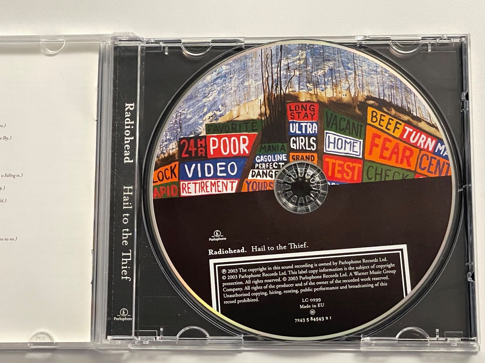 CD: Radiohead - Hail To The Thief – Usato da Muri b. Bern venduto da AdidasCollector 3