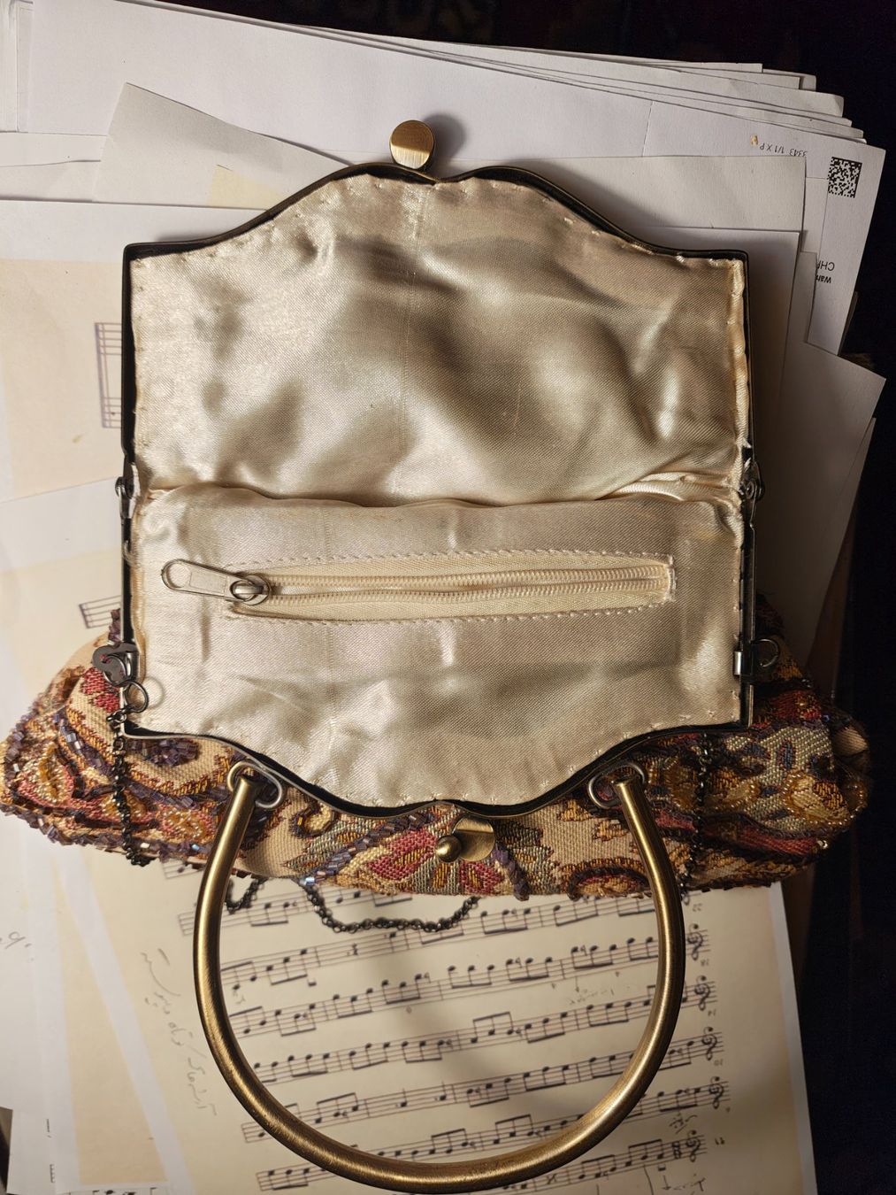 Borse da donna: Handtasche mit Pailletten – Nuovo (secondo la descrizione) da Schaffhausen venduto da sim_j822 1