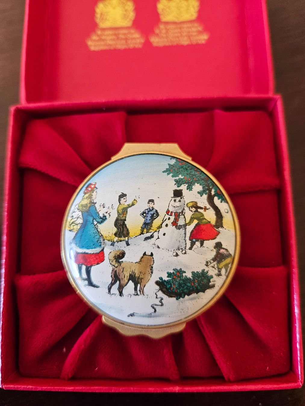 Halcyon Days Tutte le decorazioni: Pillendose – Usato da Zürich venduto da tschudin.barbara 1