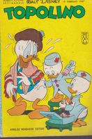 Italian edition Disney TOPOLINO # 586 feb 19 1967 vintage Mi