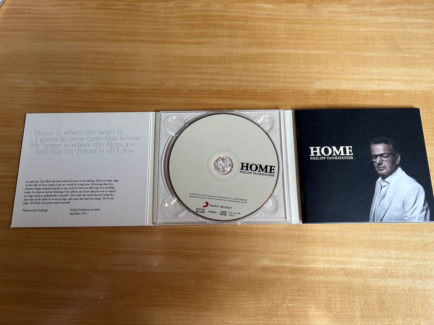 CDs: Philipp Fankhauser: Home – Gebraucht aus Schliern b. Köniz von NDRS56 1