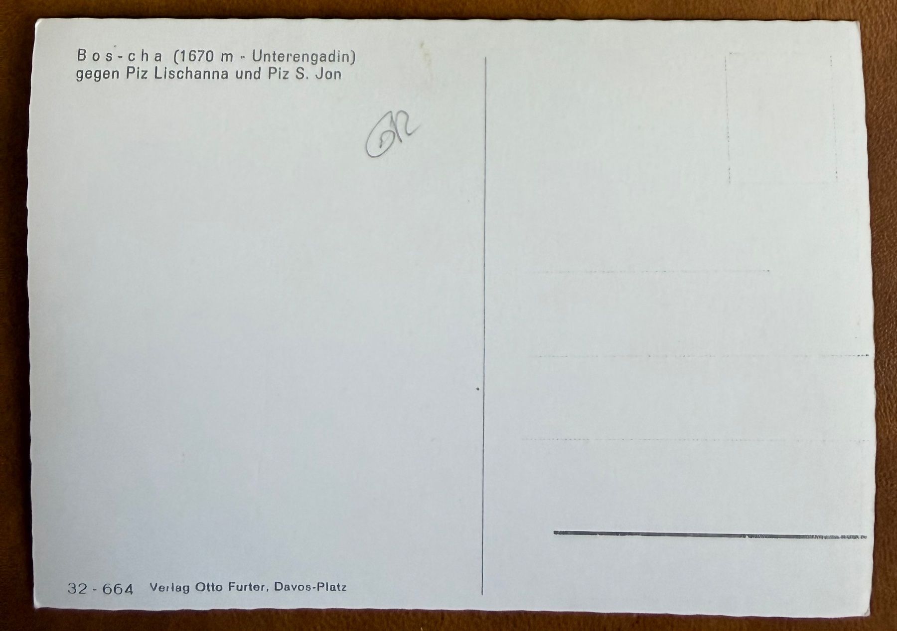 Cartoline postali: Bos-Cha - AK – Usato da Lutry venduto da Ediego 1