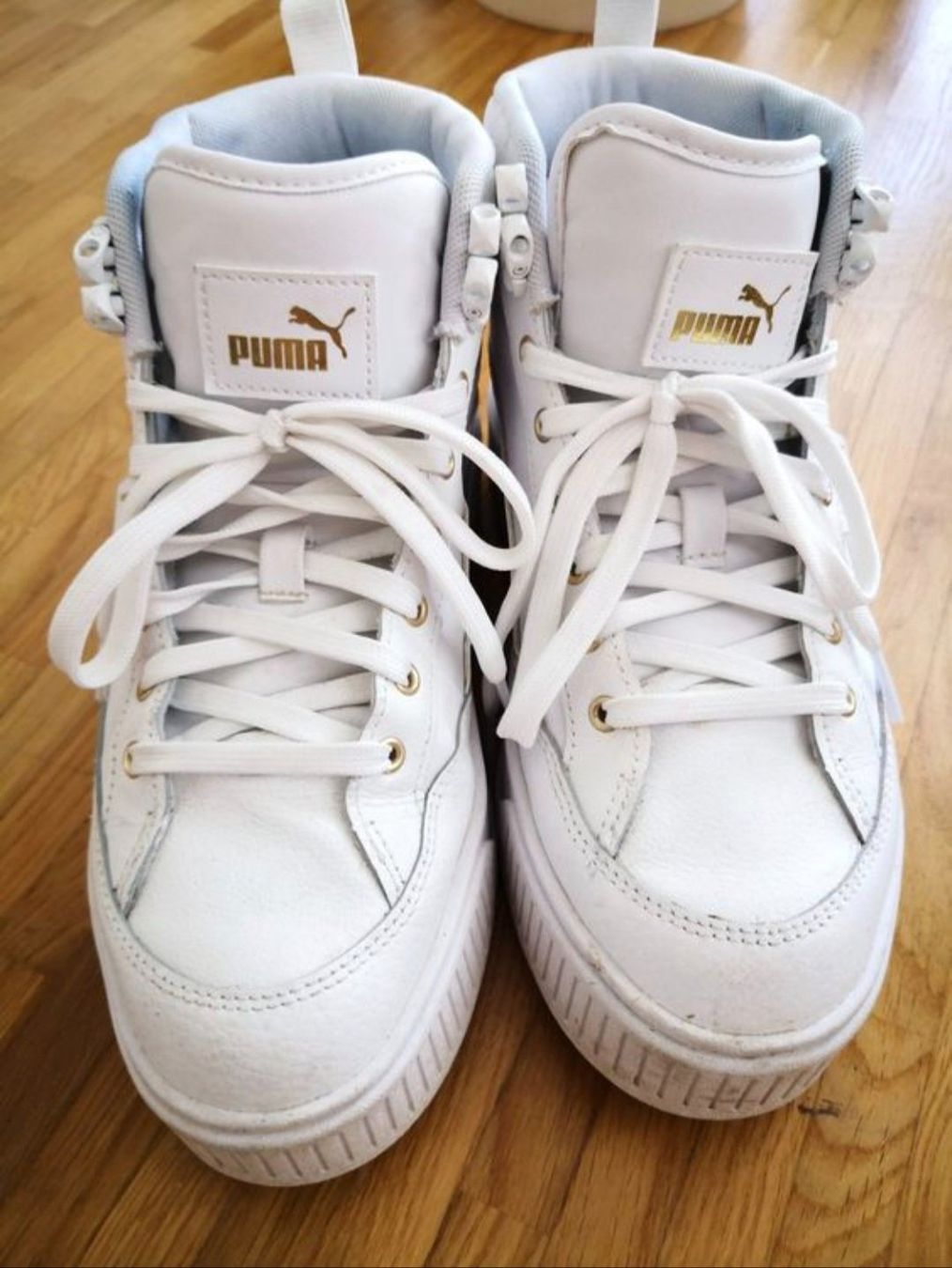 Puma Scarpe da donna: Baskets montantes à plateau Puma – Usato da Fleurier venduto da nat_kh2v 1