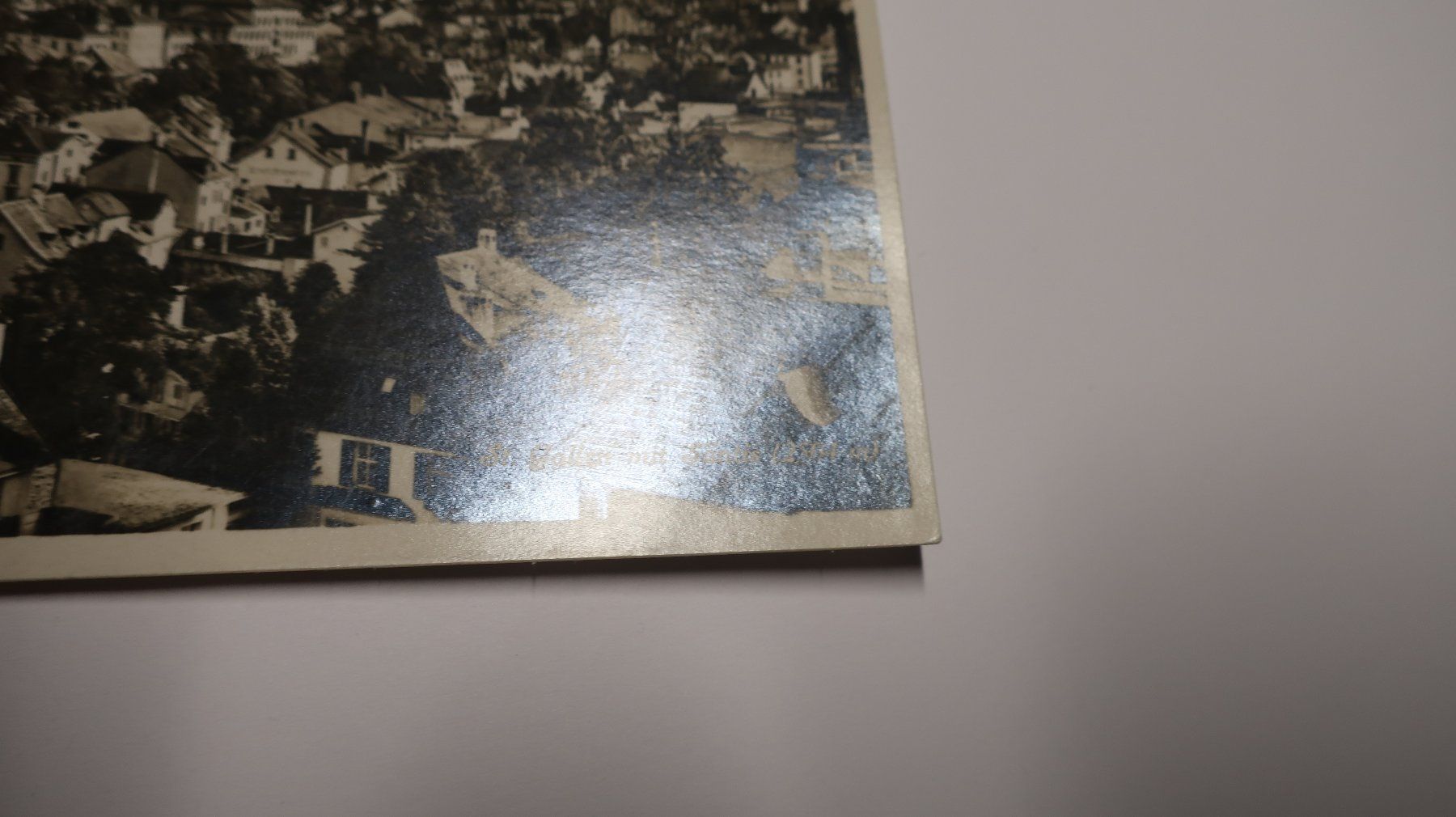 Ansichtskarten: St. Gallen mit Säntis  1931 – Gebraucht aus Cormoret von Pascalll2001 2
