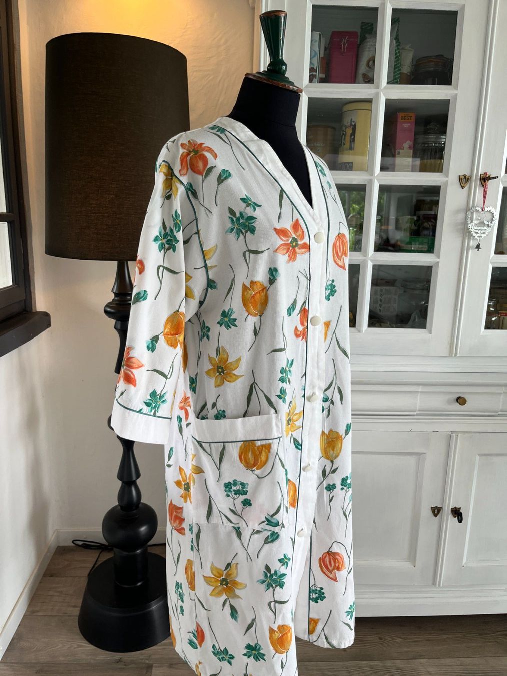 Peignoirs: Peignoir fleuri M – D'occasion à Seiry par vanille08 1