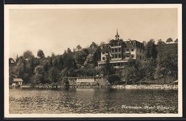 AK Hertenstein /LU, Hotel Pilatus, 1928