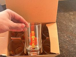 Lot de 6 verres Ballantines  Neufs 