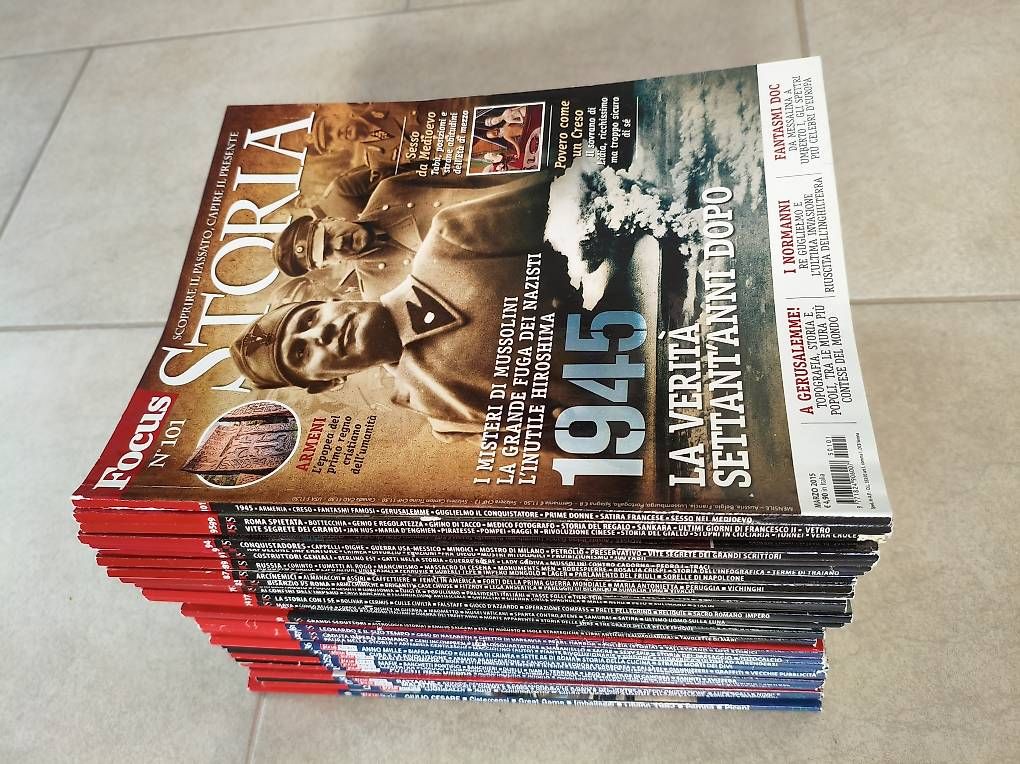 Riviste & Magazine: Rivista Focus Storia - 32 numeri – Usato da Tesserete venduto da rud_7vkn 1