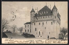 AK Lausanne, Le Chateau, 1904