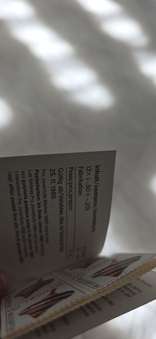Tutti i francobolli: Pro Juventute Markenheft 1986 mit Originalverpackung! – Nuovo (secondo la descrizione) da Moosseedorf venduto da dfe_s5hz 2