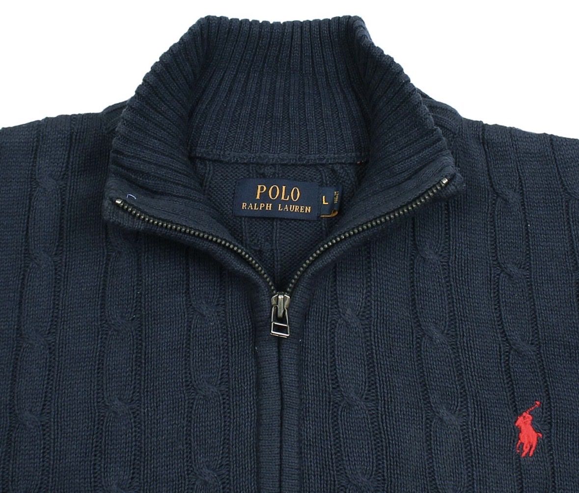 Ralph Lauren Pullover & Sweatshirts: Polo Ralph Lauren Strickpullover blau Grösse M – Gebraucht aus Zürich von LaDonnaMode1985 1
