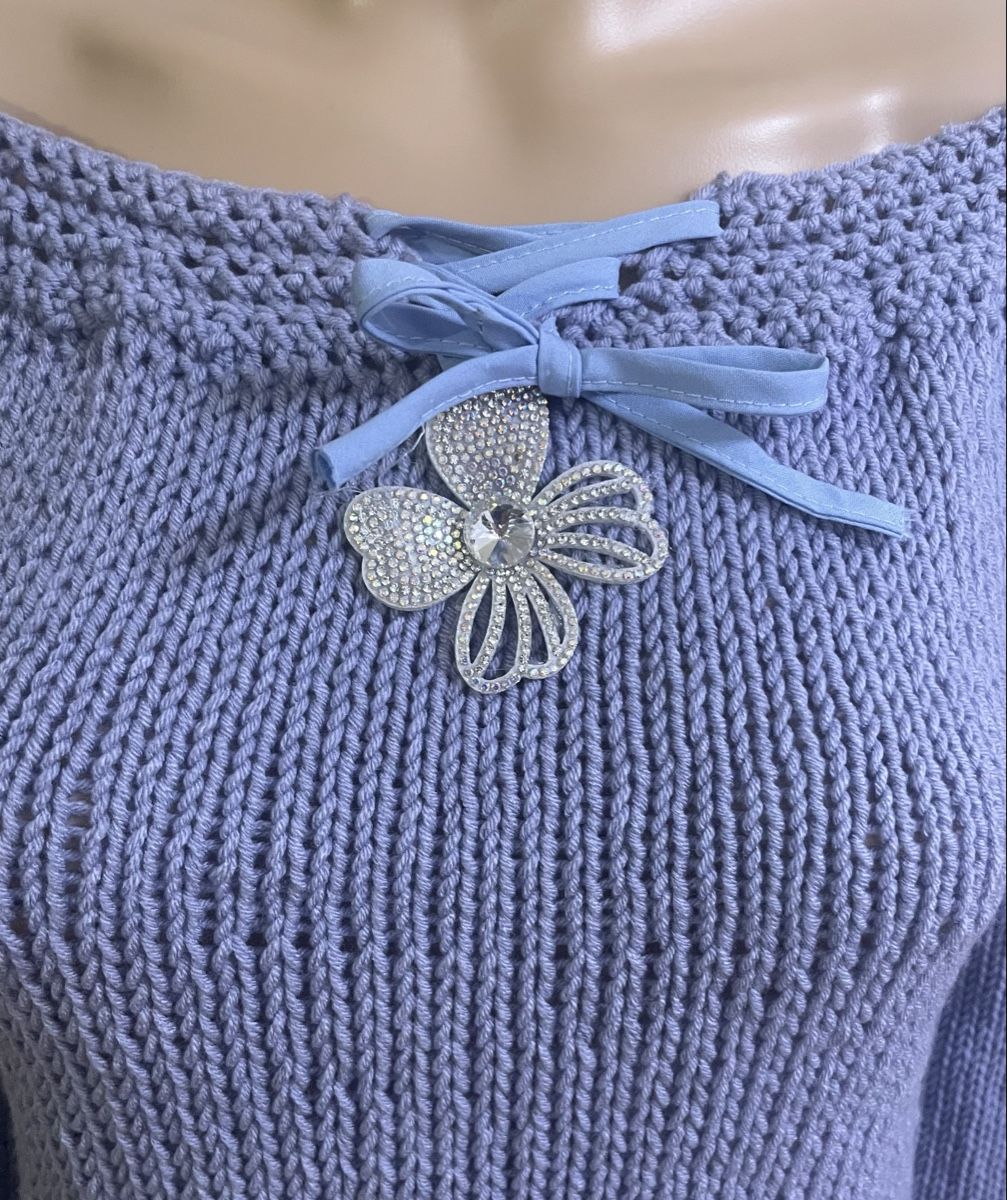 Pulls & Sweat-shirts: Damen Strickpullover hellblau Grösse M Neu – Neuf avec emballage d'origine à Au ZH par Jaggy4 2