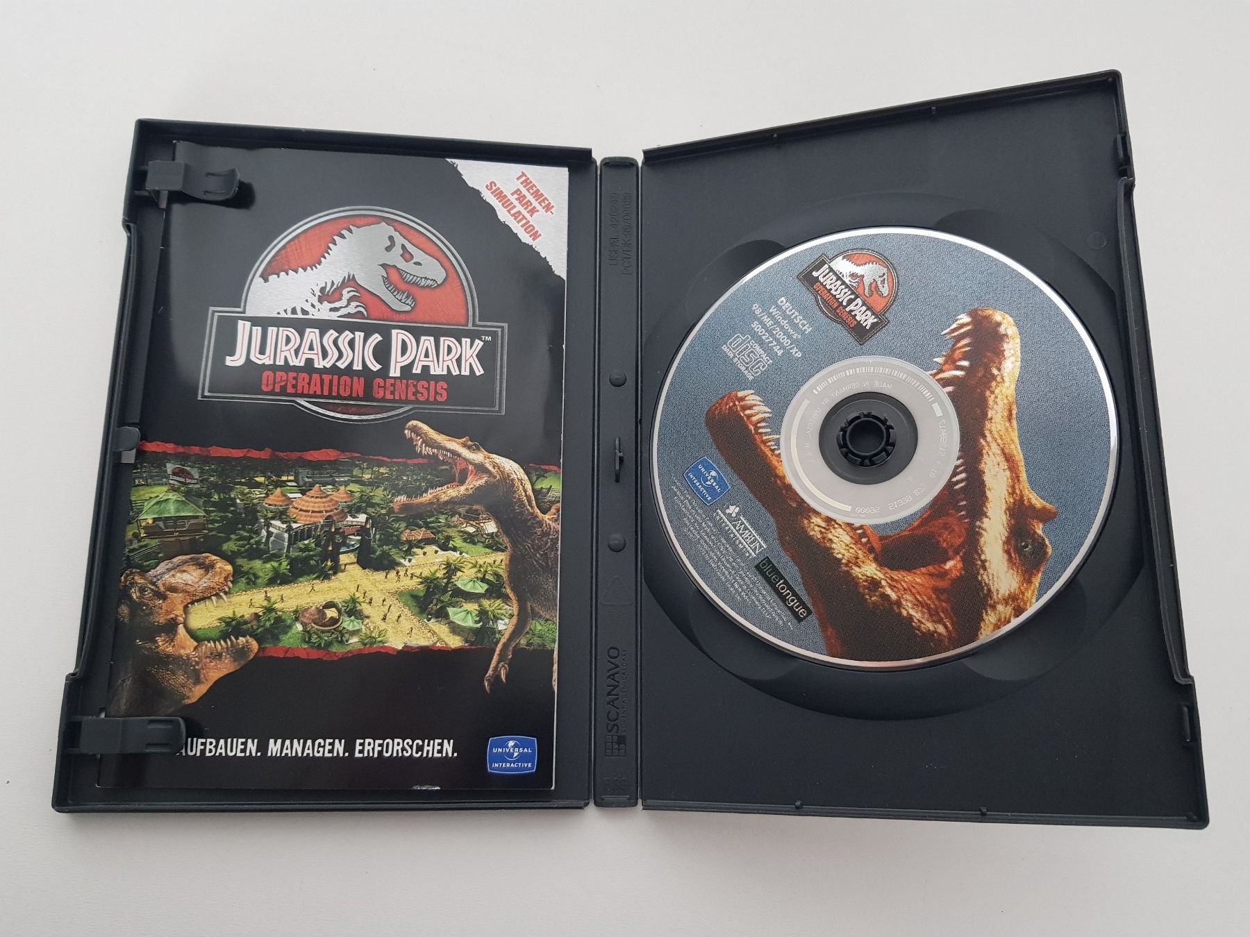 Spiele: Jurassic Park Operation Genesis PC CD-ROM Spiel – Gebraucht aus Bassersdorf von retrolab 1