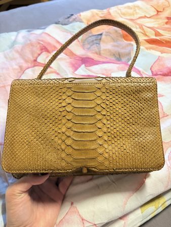 Delvaux Brevete Vintage Leather Bag