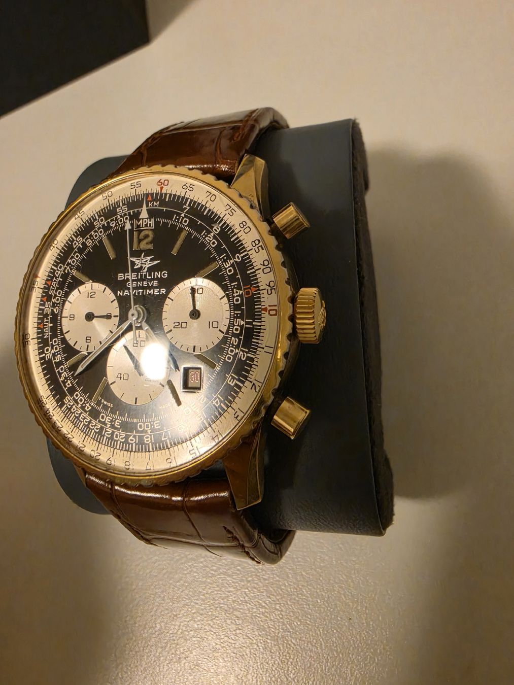 Breitling Orologi: Breitling Navitimer Chronograph 43mm handaufzug  – Usato da Basel venduto da Afghan1234 8