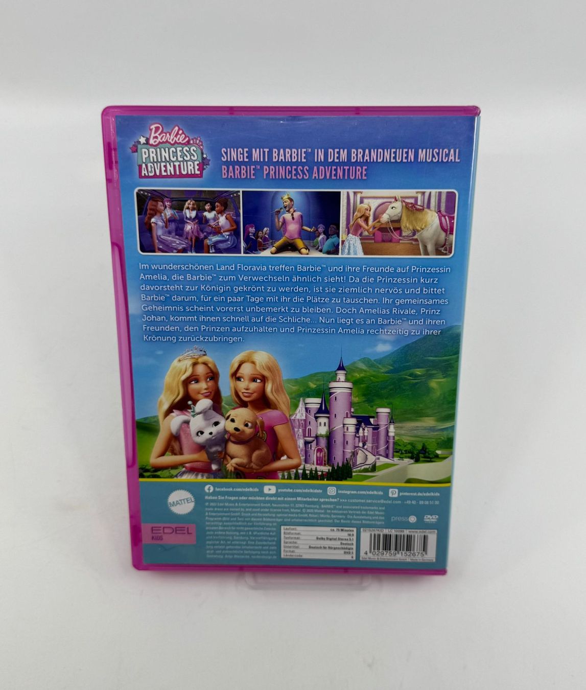 Tutti i DVDs: Barbie Princess Adventure DVD – Usato da Herisau venduto da Seyashop1 1