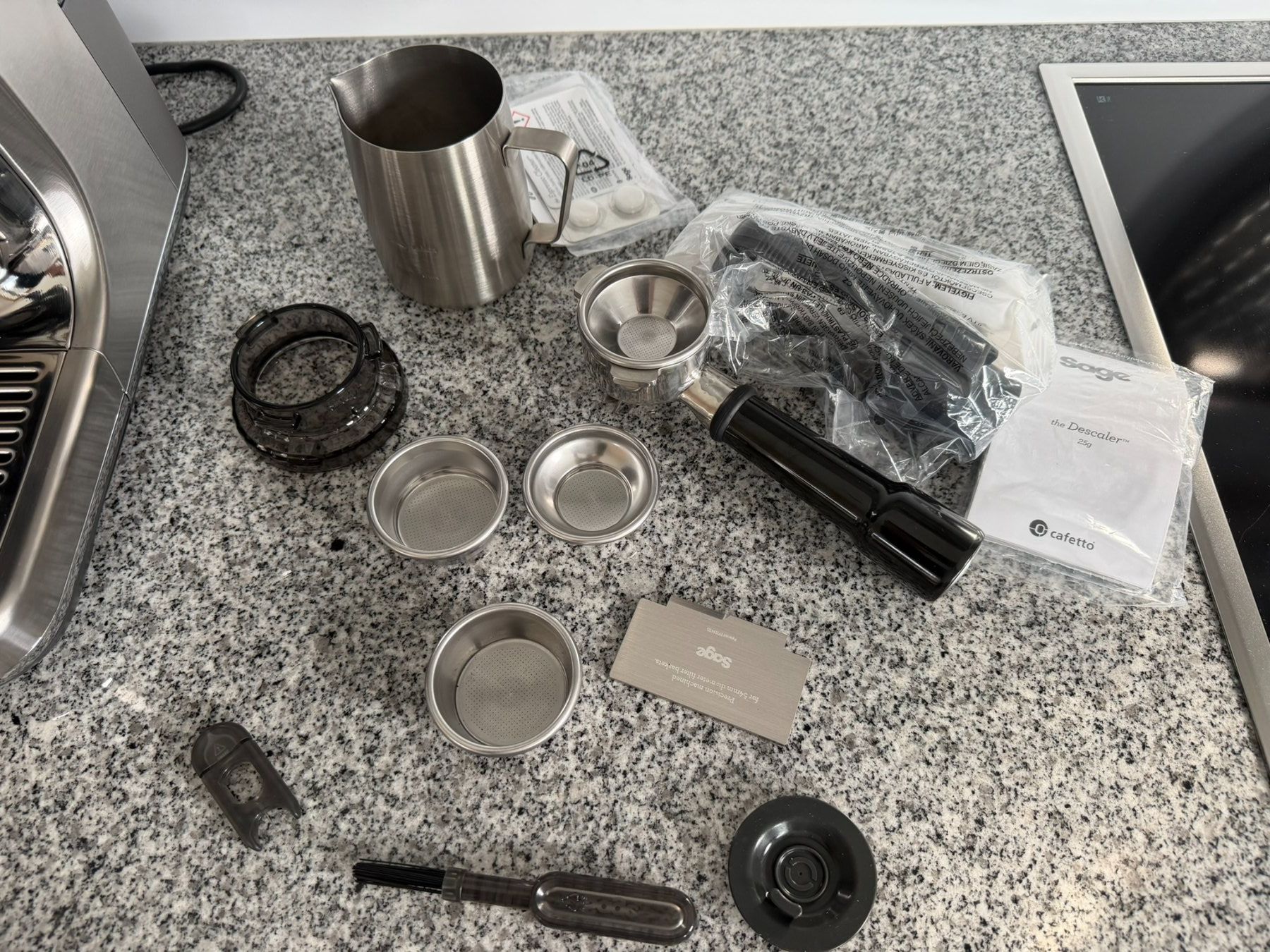 Sage Macchine per caffè & Macchine per espresso: Espressomaschine Sage The Barrista Pro – Usato da Malans GR venduto da Wimpa 3
