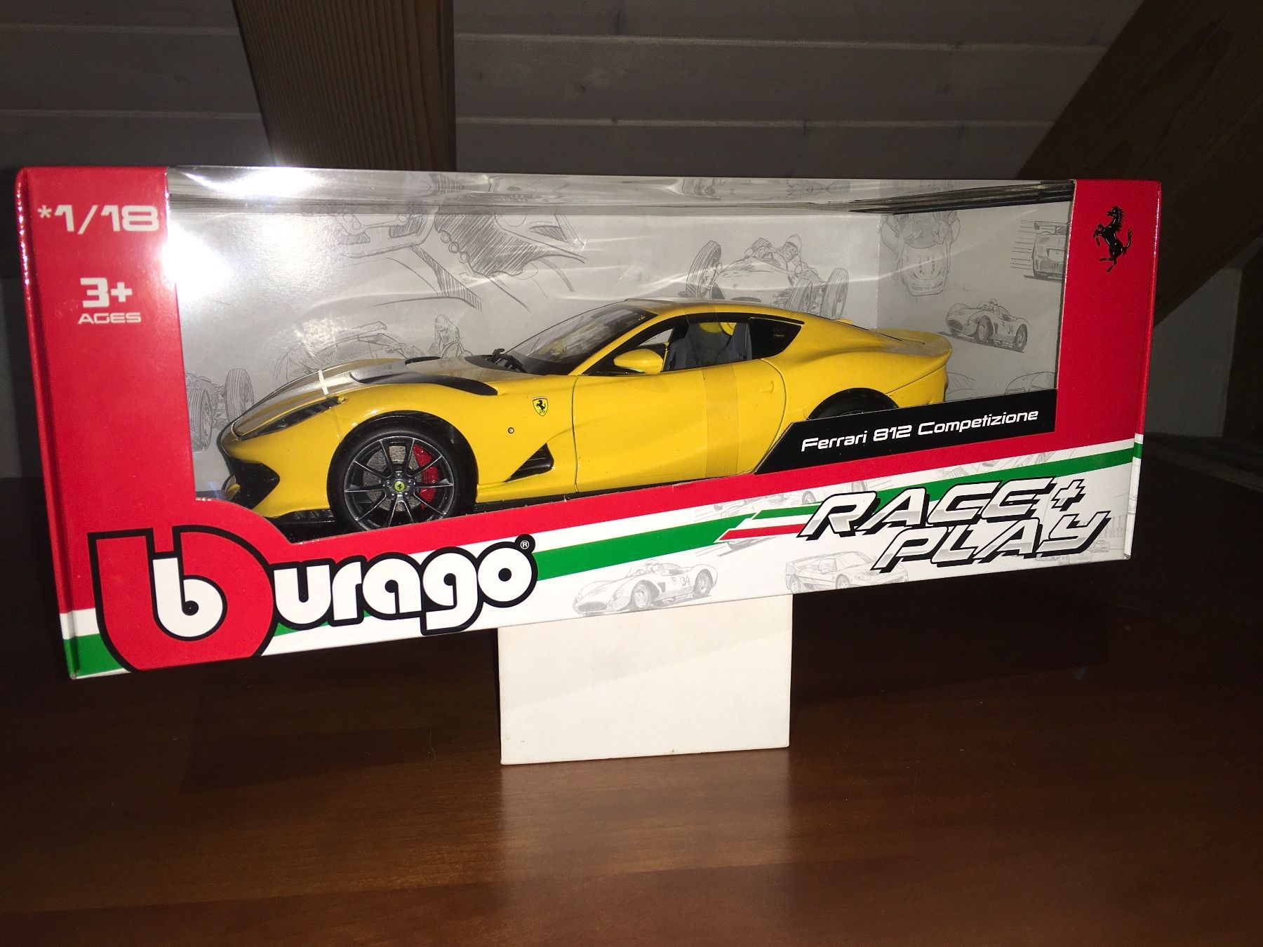 Ferrari Modellini d'auto: Ferrari 812 Competizione 1/18 – Nuovo e nell'imballaggio originale da Wohlen AG venduto da PrivatSammlung