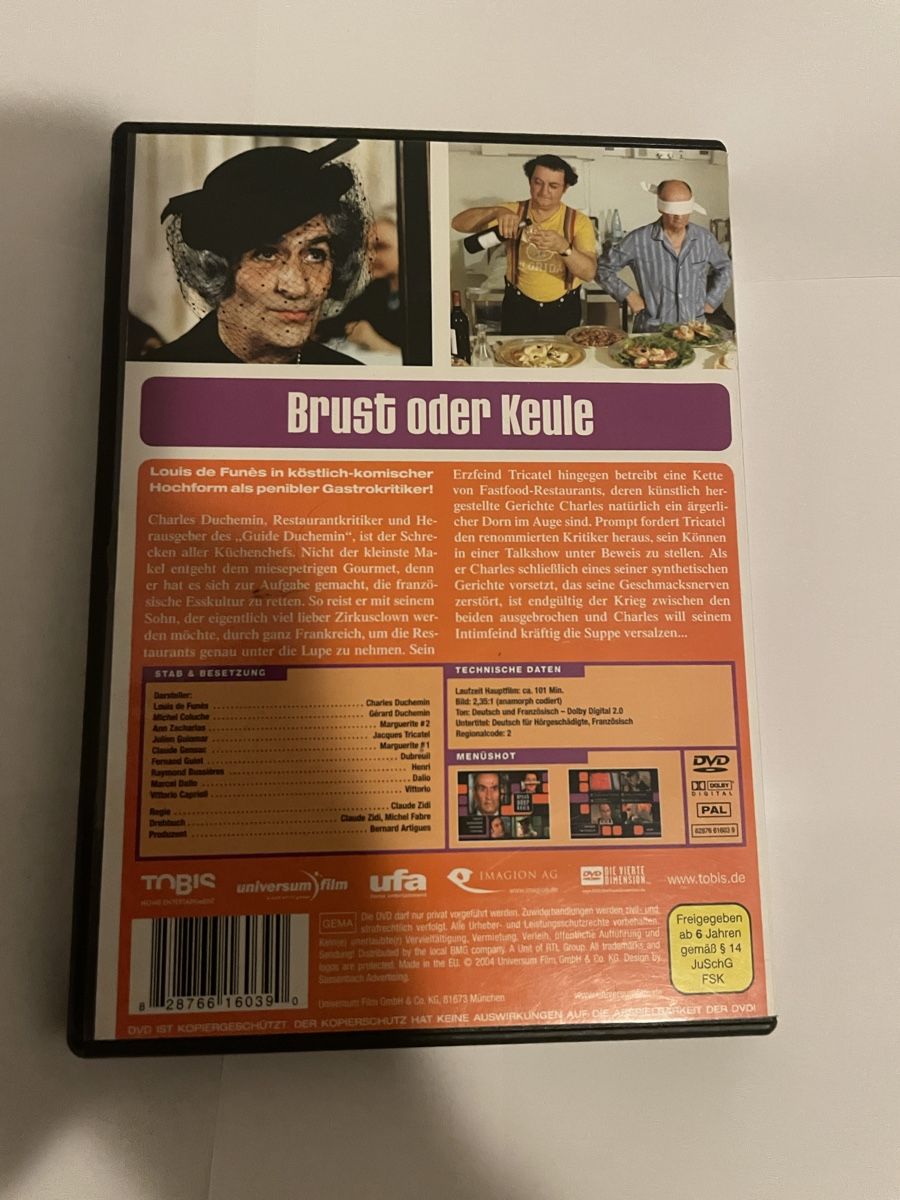 Alle DVDs: Brust Oder Keule – Gebraucht aus Winterthur von Cobraforce 1
