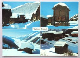 Raccards valaisans en hiver