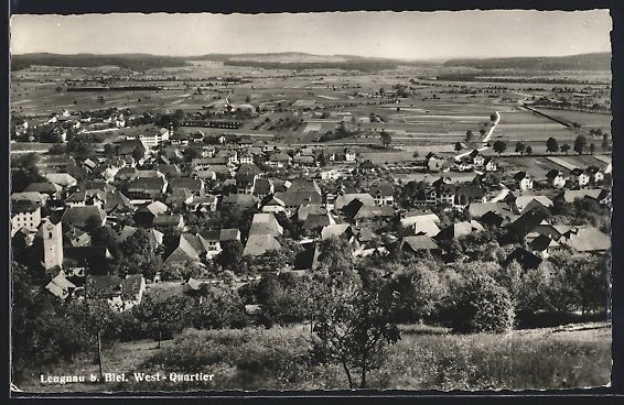 Ansichtskarten: Lengnau /BE, Ortsblick mit West-Quartier – Gebraucht aus Berlin von bartko-reher