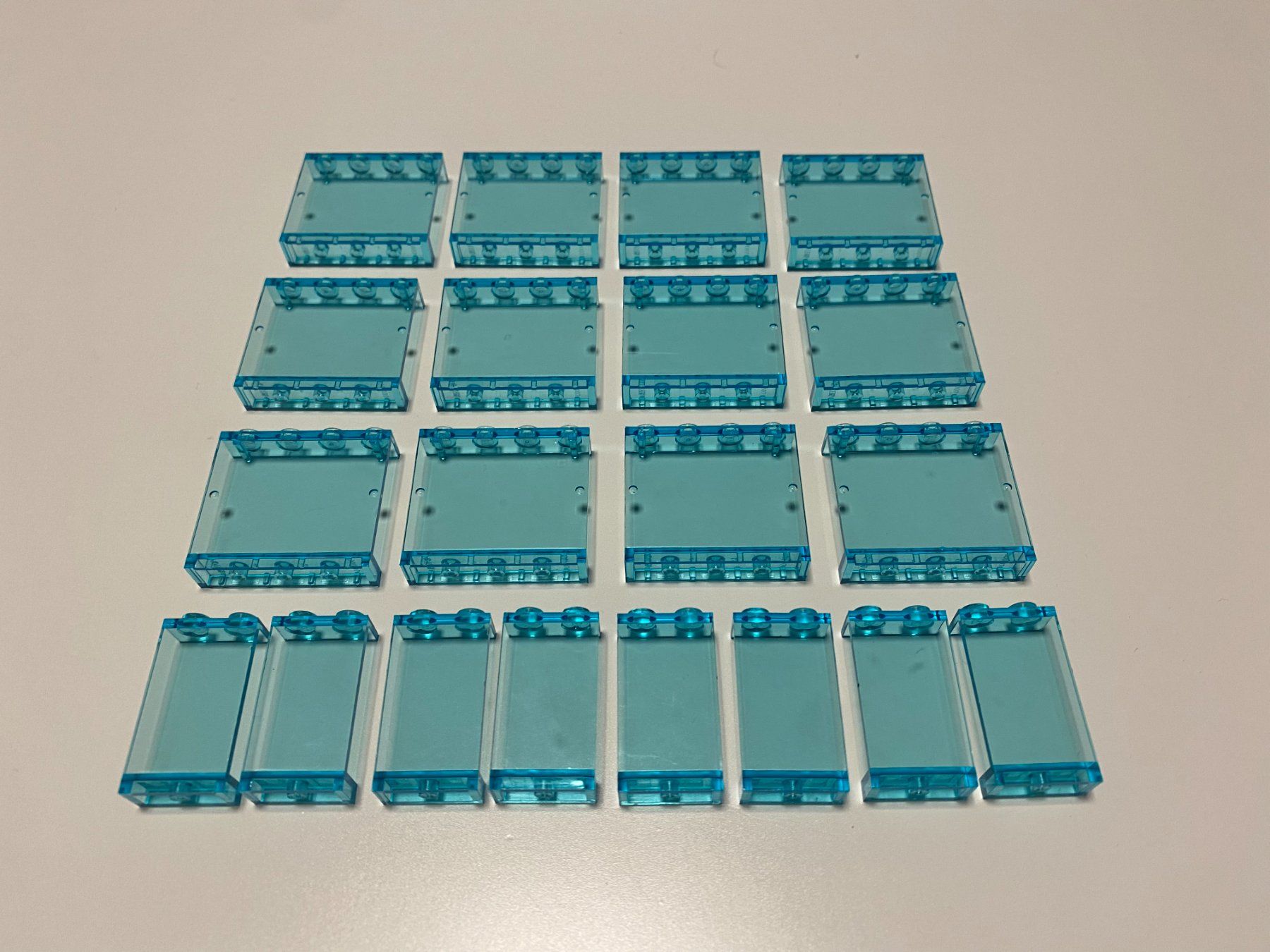 Lego Spielzeuge: LEGO - 20 - BLAUE - EISENBAHN - FENSTER – Gebraucht aus Gelterkinden von ajdt4