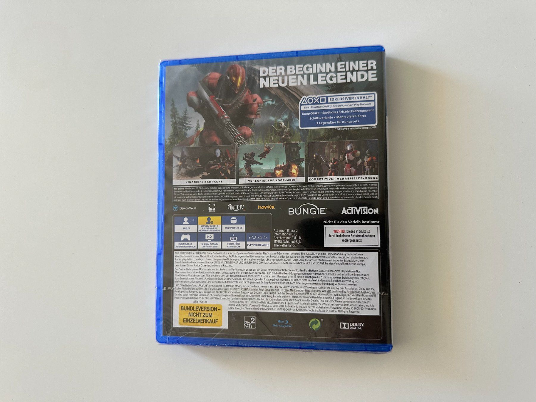 Sony Giochi: Destiny 2, Sony Playstation 4, PS5 Sealed – Nuovo e nell'imballaggio originale da Couvet venduto da nay_prh5 1