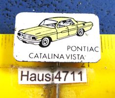 PONTIAC CATALINA VISTA AUTO ANSTECKNADEL VINTAGE OLDI