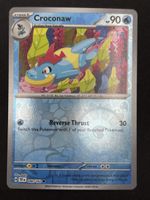 Pokémon Karte Croconaw Reverse Holo 040/162 🇺🇸