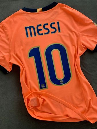 FC BARCELONA MESSI PLAYER ISSUE TRIKOT BARCA NIKE MATCHWORN