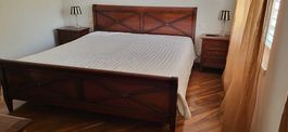 Massivholz-Schlafzimmer aus echtem Kirschbaum  hochwertig