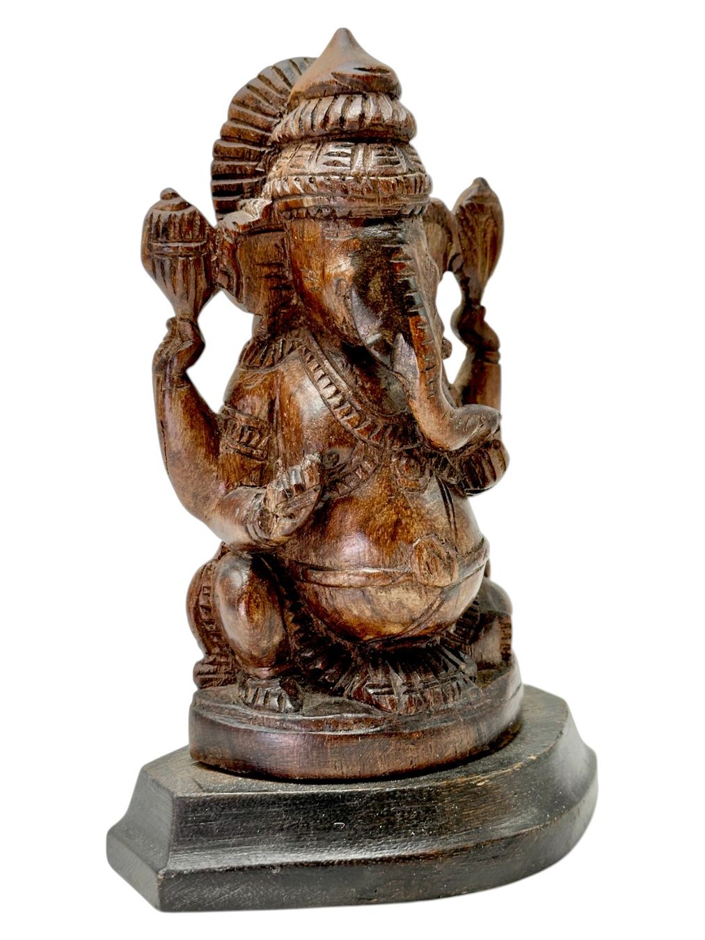 Skulpturen & Statuen: Statuette Ganesh sculptée à la main en palissandre – Gebraucht aus Morges von magicle 1