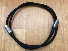 Baseus USB-C auf USB-C Datenkabel 10 Gbps, geflochten