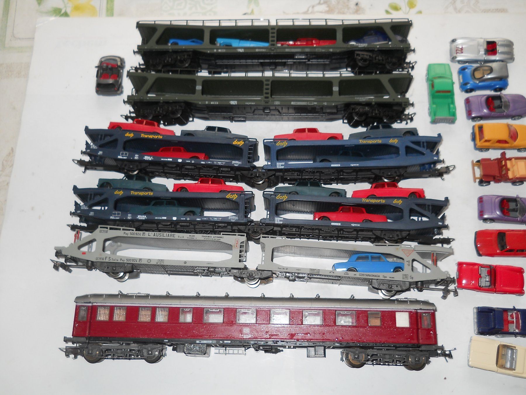 Modelleisenbahnen: Autotransportzug gemicht in HO – Gebraucht aus Schwanden GL von roerich20 1
