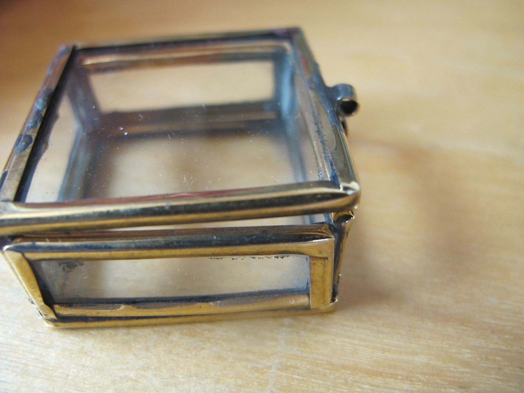 Bicchieri: Pillendose, Glas, alt, antik, vintage, retro – Usato da Löhningen venduto da Chimae67 4