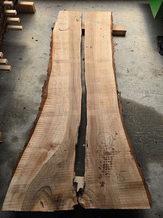 Articoli in legno: Nussbaumbrett Nr.31 – Nuovo (secondo la descrizione) da Lützelflüh-Goldb venduto da ch.waelchli-holz.ch
