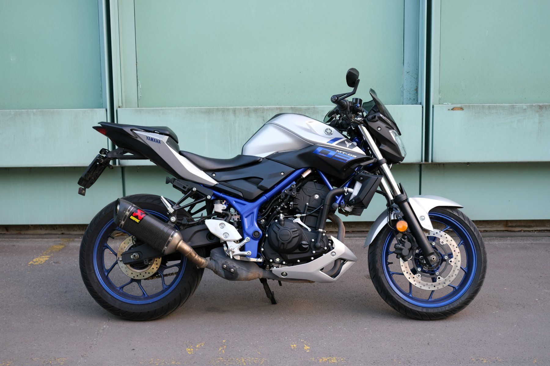 Yamaha Strada: FRISCH AB MFK: Yamaha MT-03 ABS mit Akrapovic – Usato da Bern venduto da a.n.tysn