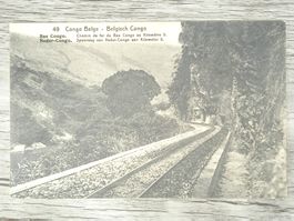 TR04 Carte Postale + Timbre Congo-Belge 1919/21