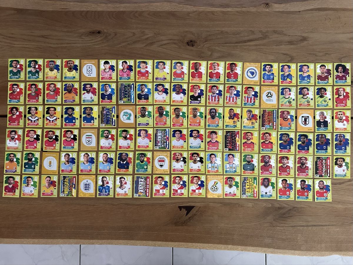 Panini Carte collezionabili: Panini WM 2026 Sticker 113Stk. – Nuovo (secondo la descrizione) da Naters venduto da Gemschhtte