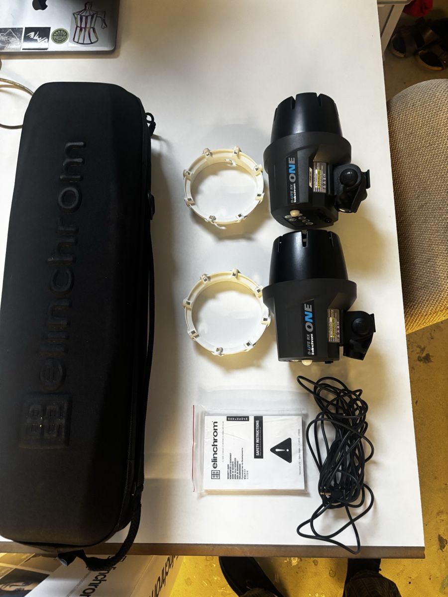 Elinchrom Flashs: Elinchrom kit RX ONE/ONE studio kit – Neuf avec emballage d'origine à Lausanne par ali_eddine 3