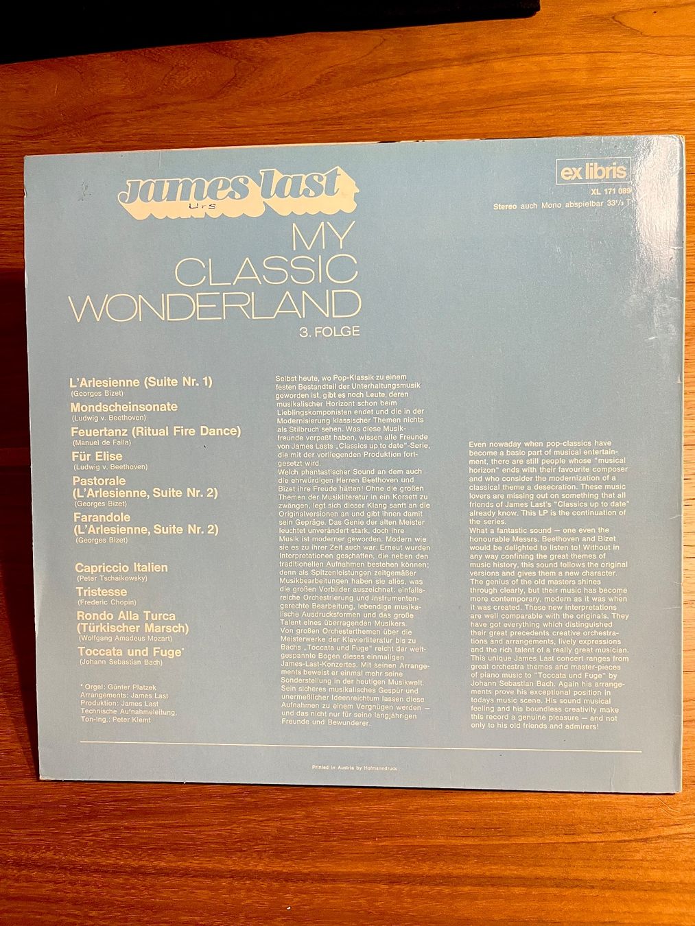 Schallplatten: 2x James Last 33 – Gebraucht aus Mont sur Rolle von uttin 3