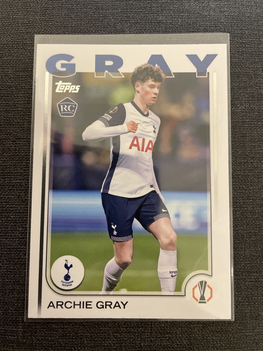 Topps Sammelbilder & Trading cards: Topps Archie Gray Tottenham Hotspur – Neu (gemäss Beschreibung) aus Burgdorf von Sports_Cards_3400
