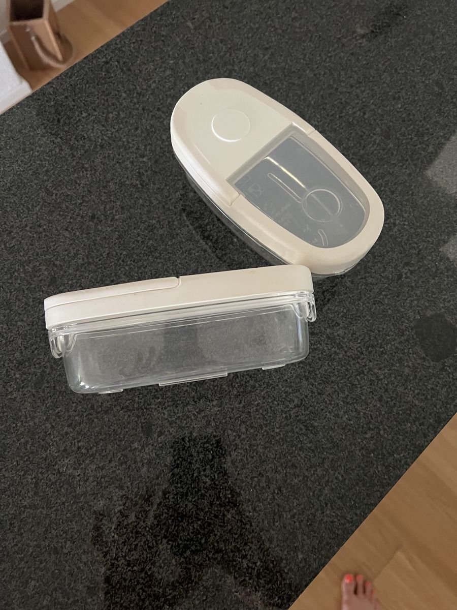 Ikea Contenitori & Simili: Behälter Weiss mit Deckel IKEA – Nuovo (secondo la descrizione) da Egg b. Zürich venduto da ZeroWaste 1