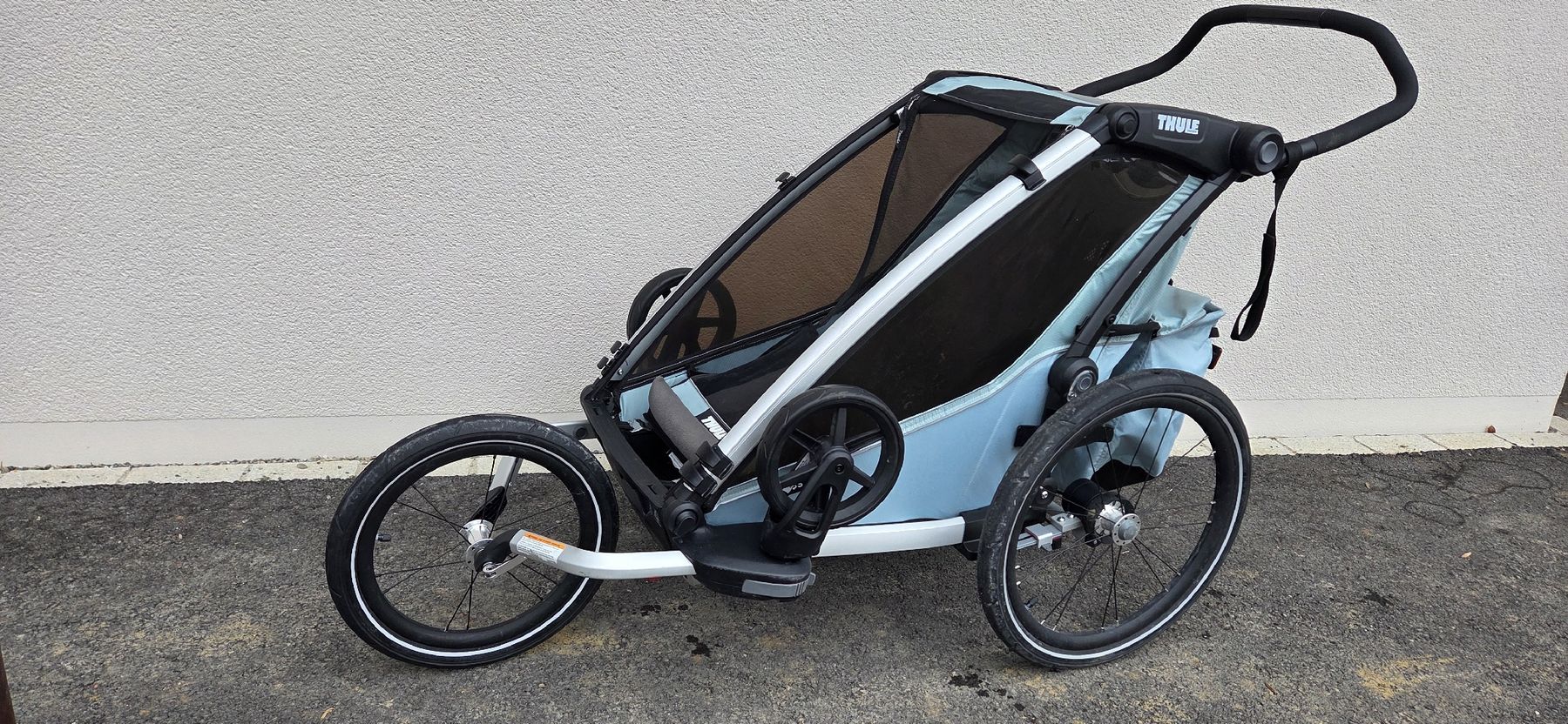 Thule Carrozzine: Thule Chariot Cross, Kinderanhänger Velo, mit JoggingKit uvm – Usato da Bargen SH venduto da Inaaaa57