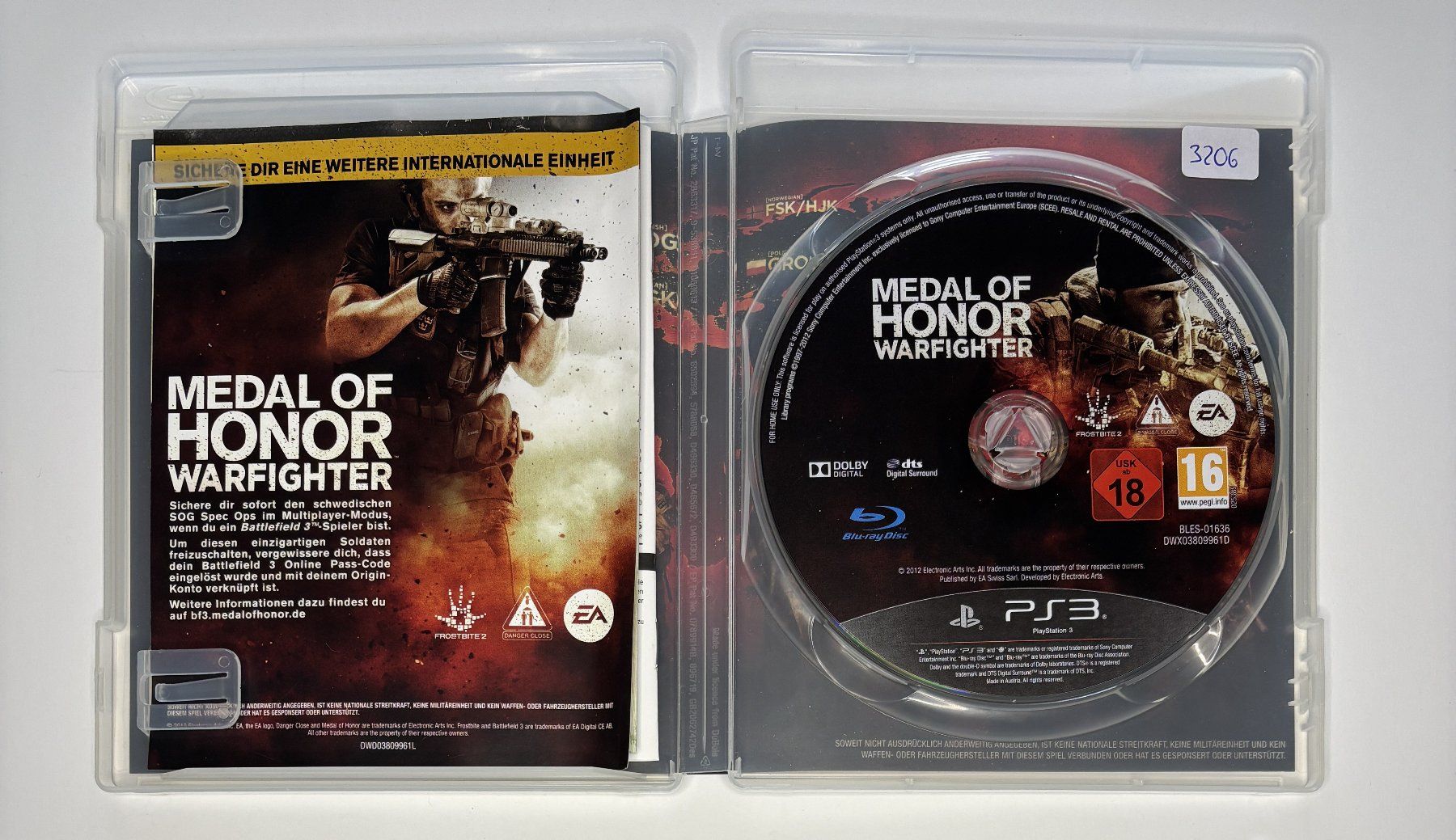Spiele: PS3 - Medal of Honor: Warfighter – Gebraucht aus Allschwil von Bullach 1