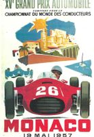 Postkarte, Formel 1 GP Monaco 1957