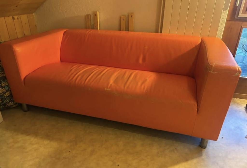 Divani: Kunstledersofa von Ikea – Usato da Rosshäusern venduto da U_sigi