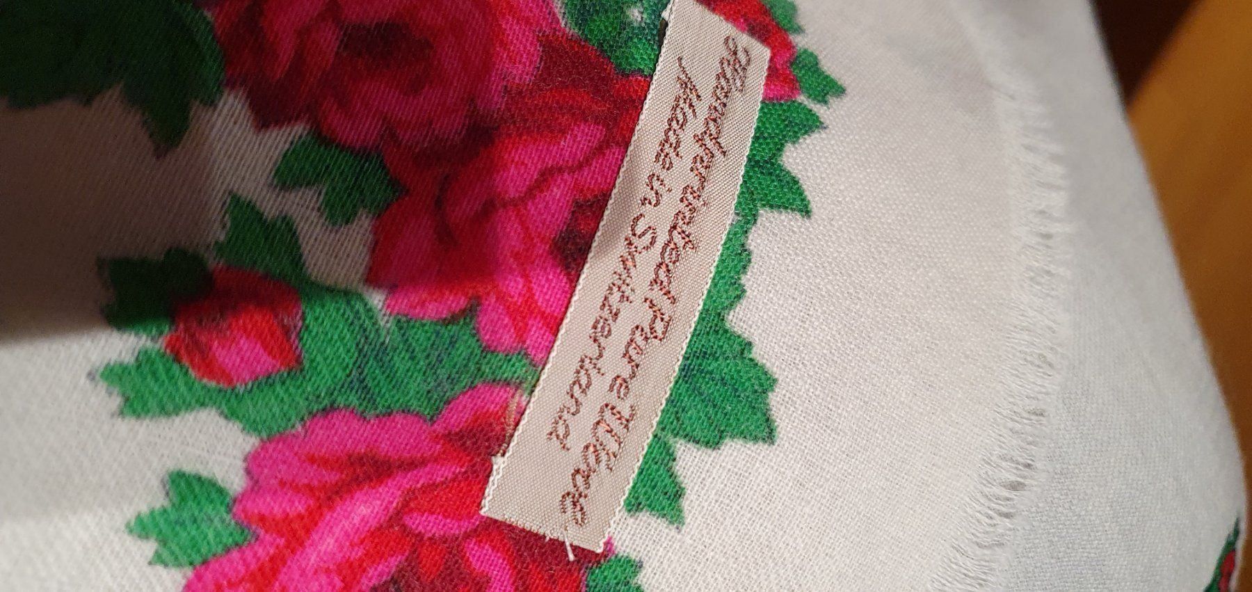 Foulard & Sciarpe: Handprinted Lumpen/Foulard – Usato da Ferden venduto da jemyce 3