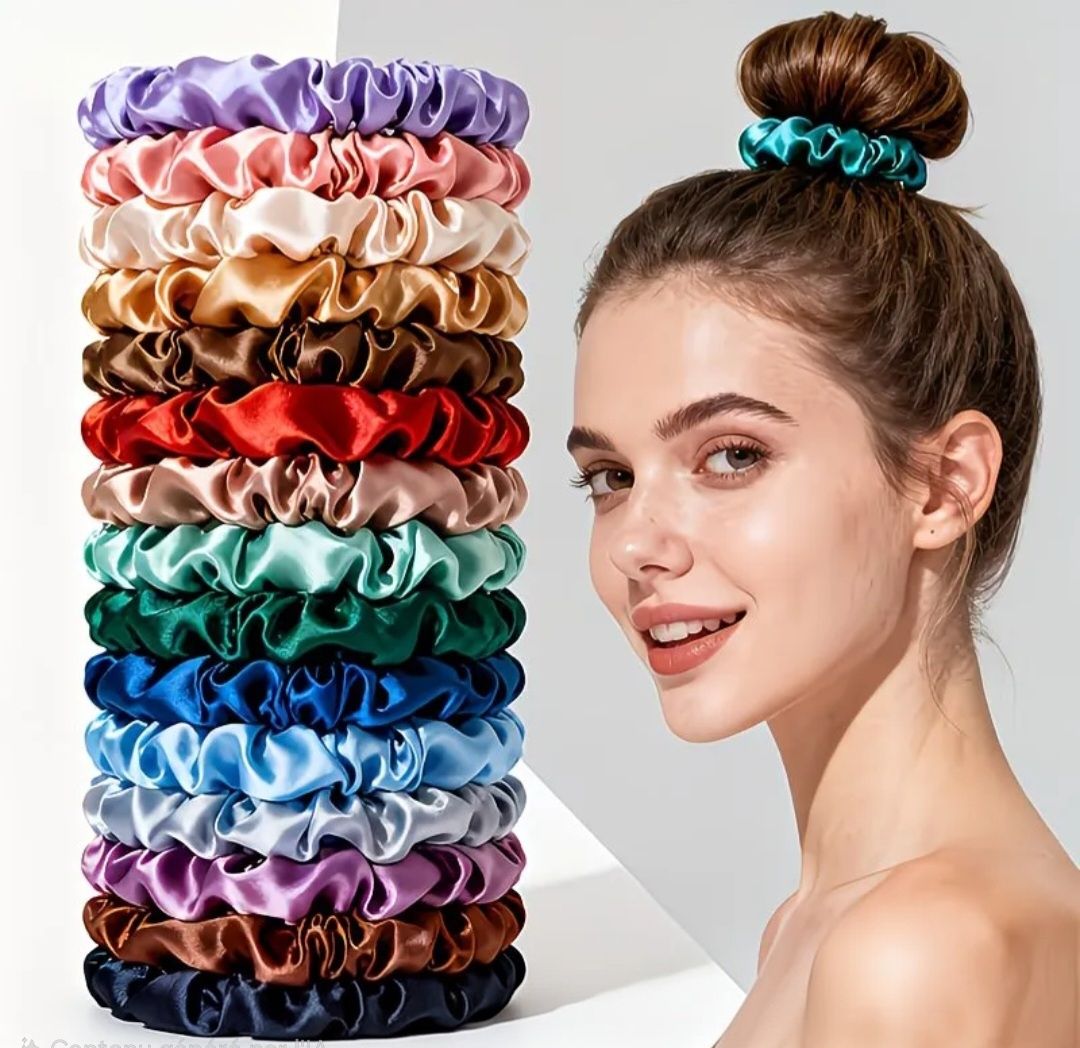 Haarschmuck: 30 élastiques pour cheveux finition satinée, NEUFS – Neu und originalverpackt aus Puidoux von Mia_Bellezza